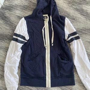 Zip up sweatshirt